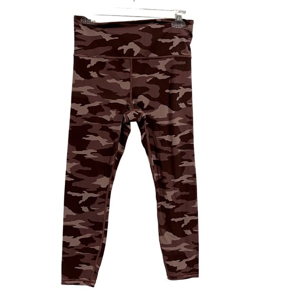 Athleta Elation 7/8 Tight Pink‎ Camo Size M - Picture 1 of 9